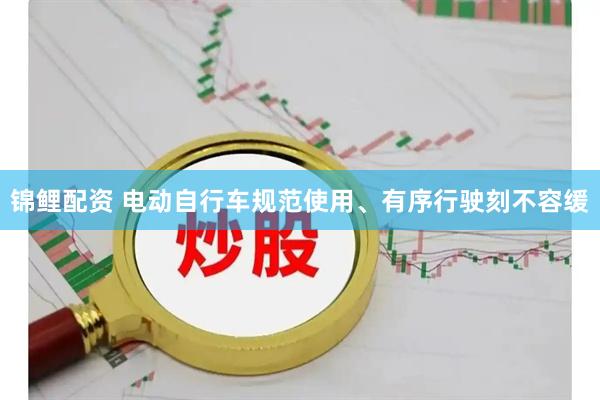 锦鲤配资 电动自行车规范使用、有序行驶刻不容缓
