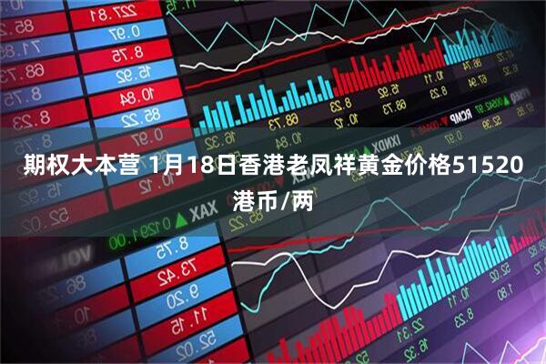 期权大本营 1月18日香港老凤祥黄金价格51520港币/两